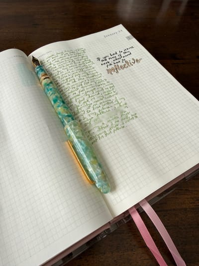 Journaling with One Inky Morning — Week 1: Beginning Again