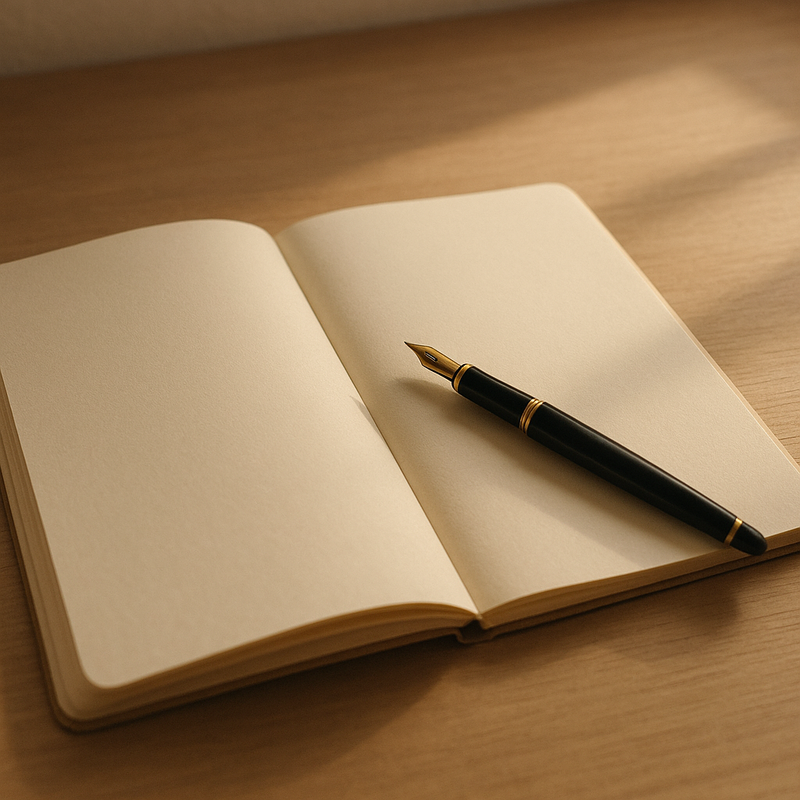 Journaling with One Inky Morning — Week 1: Arriving