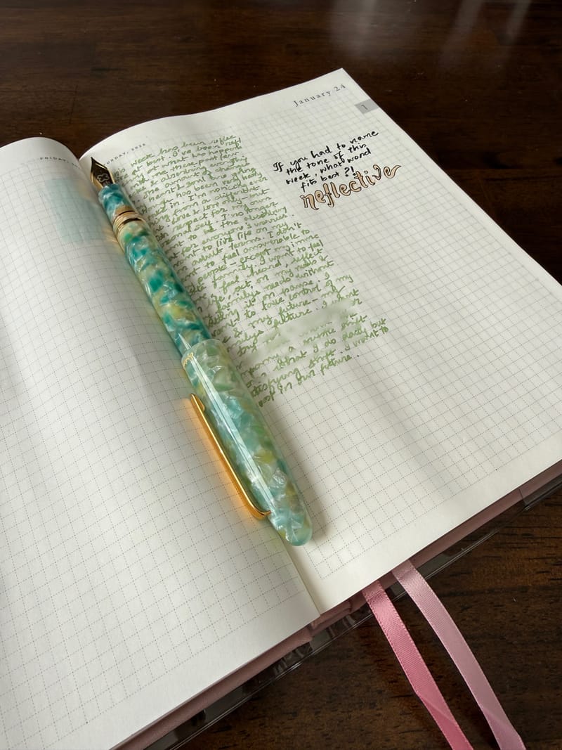 Journaling with One Inky Morning — Week 1: Beginning Again